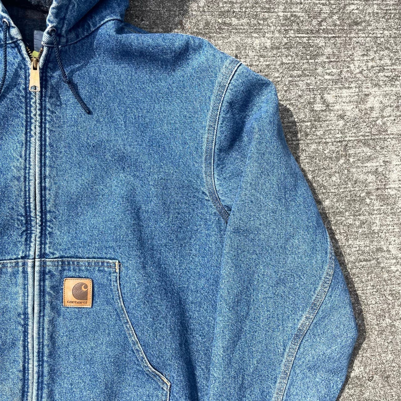 Active Jacket Denim Blue 2