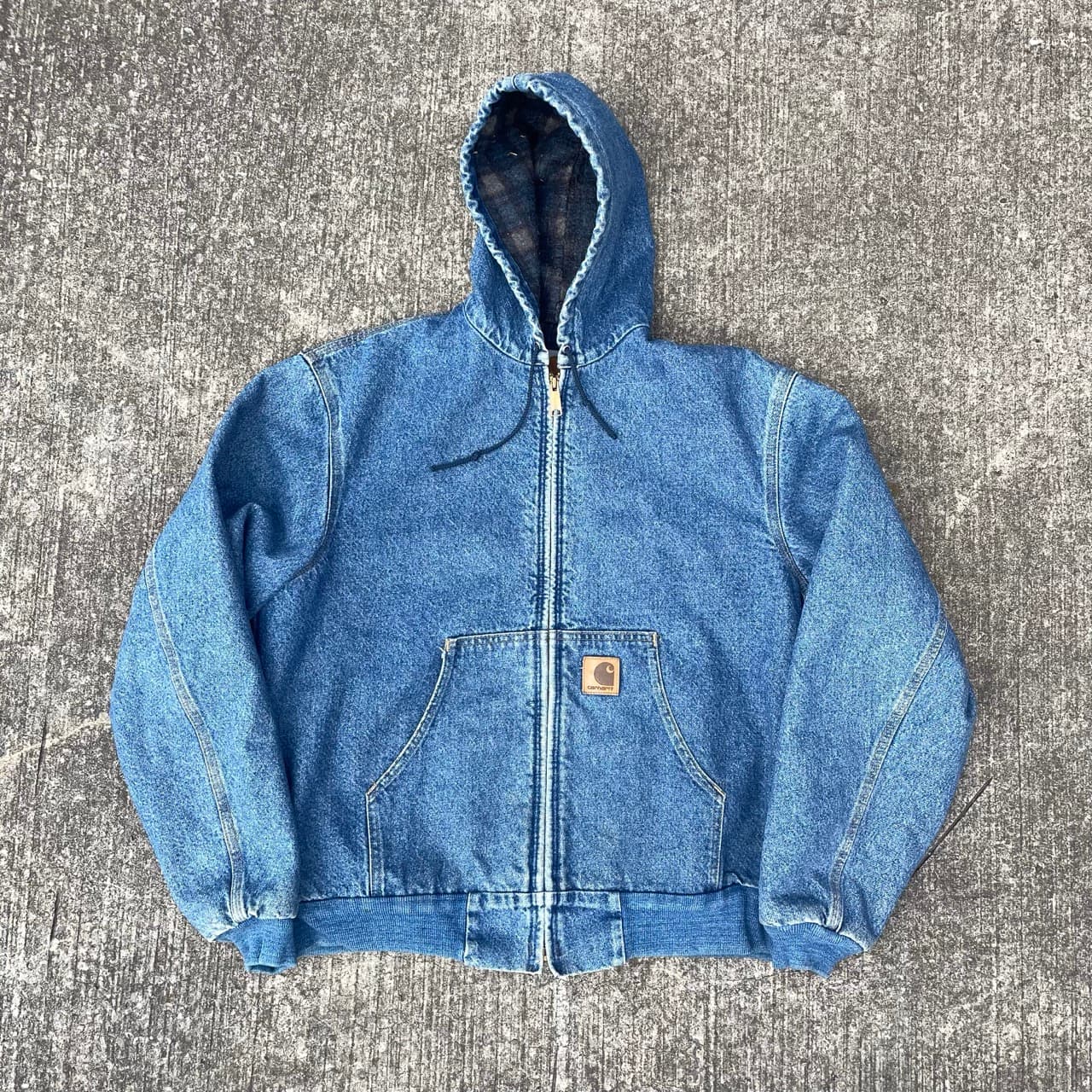 Active Jacket Denim Blue