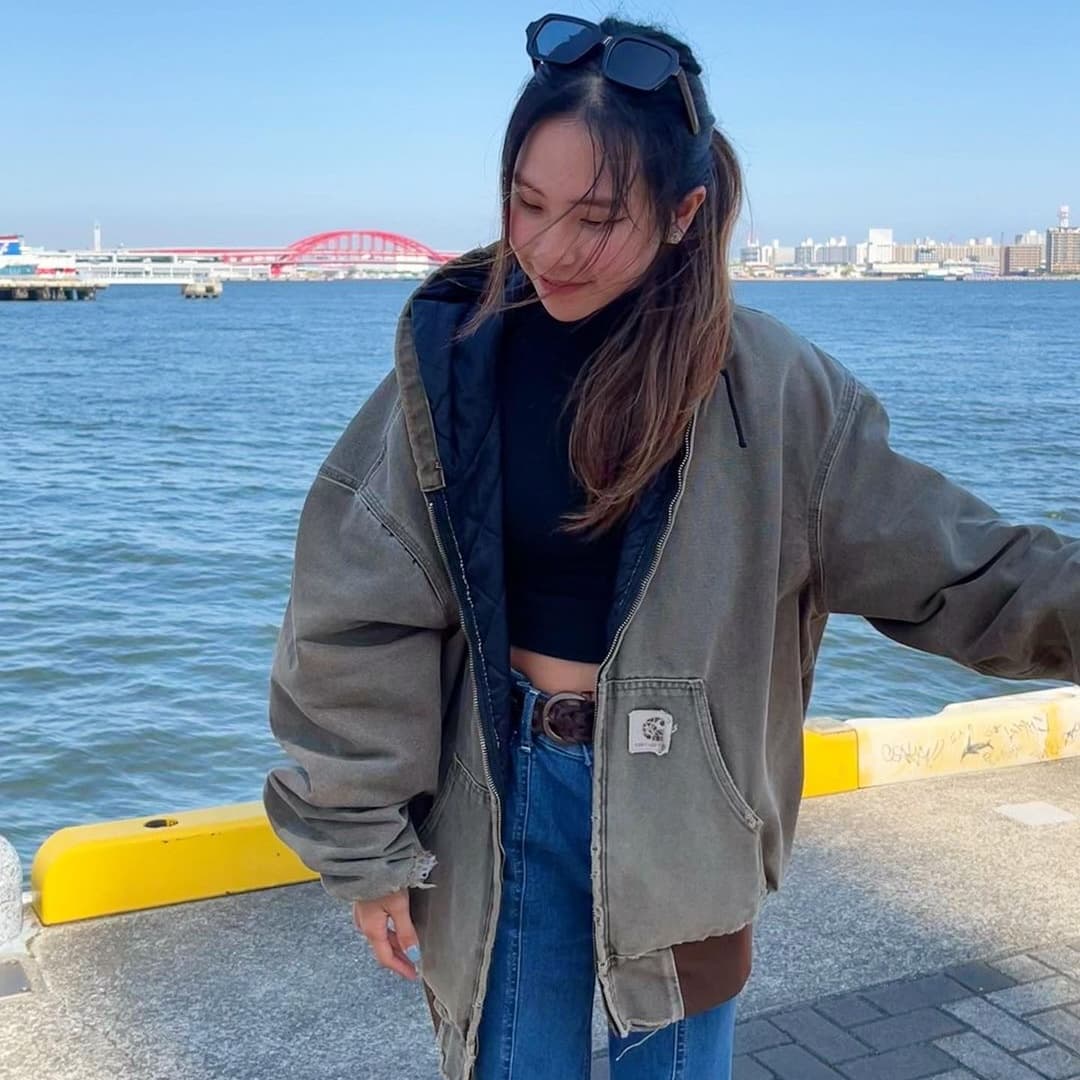 Active Jacket Olive Green Outfit 6