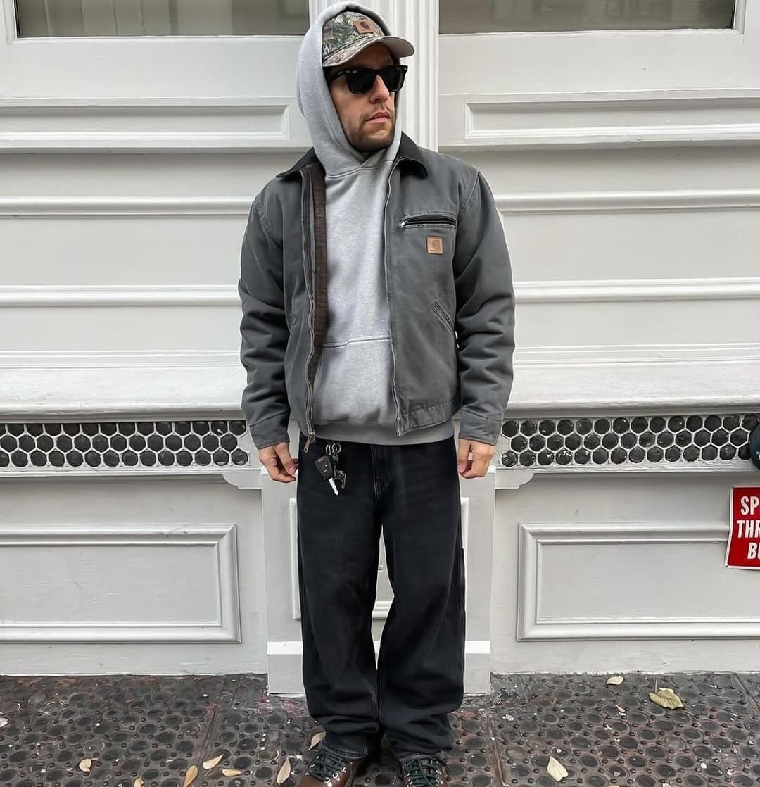 Detroit Jacket Grey 2 Outfit