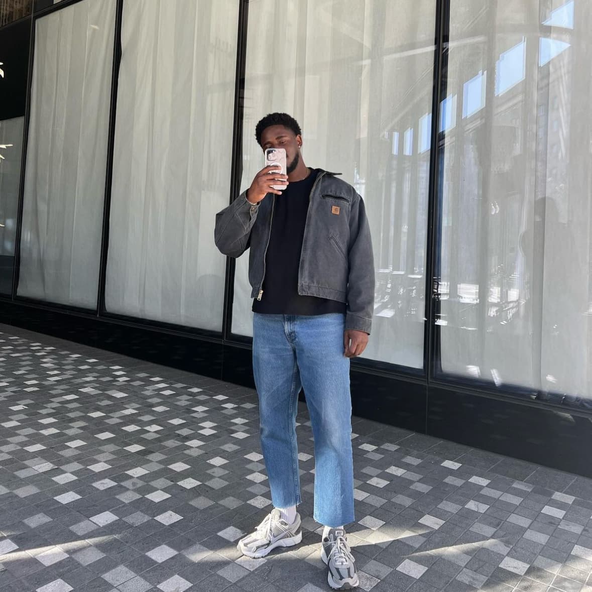 Detroit Jacket Grey 3 Outfit