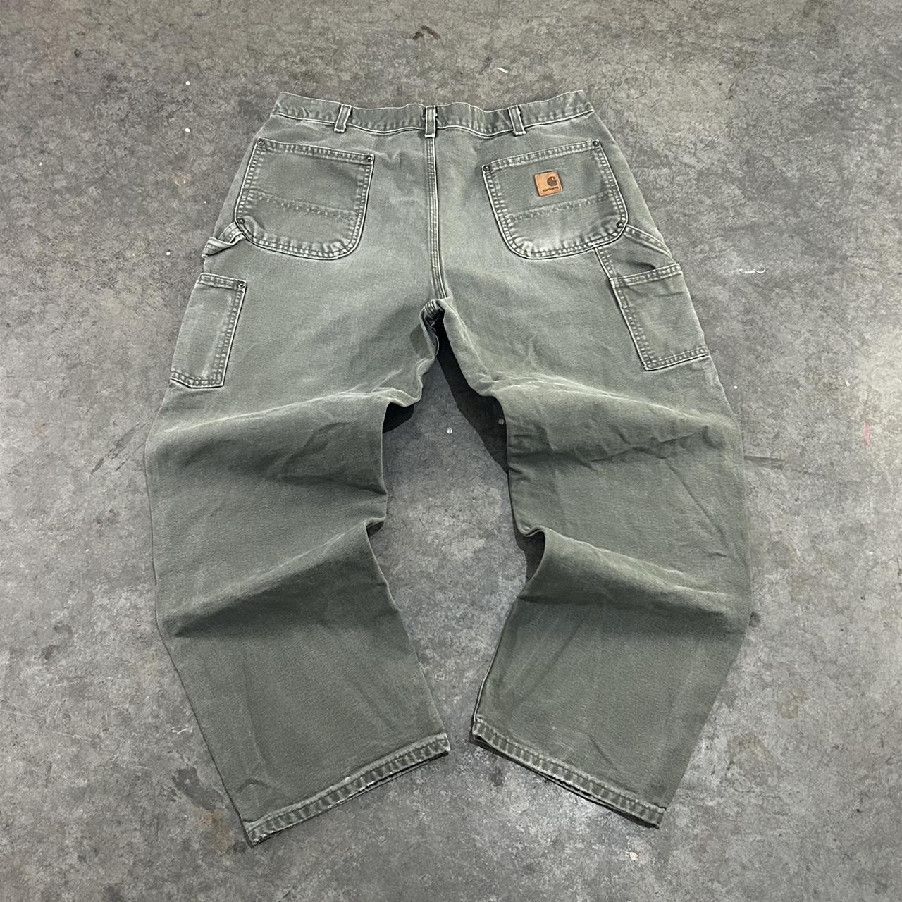 Double Knee Moss Green 1