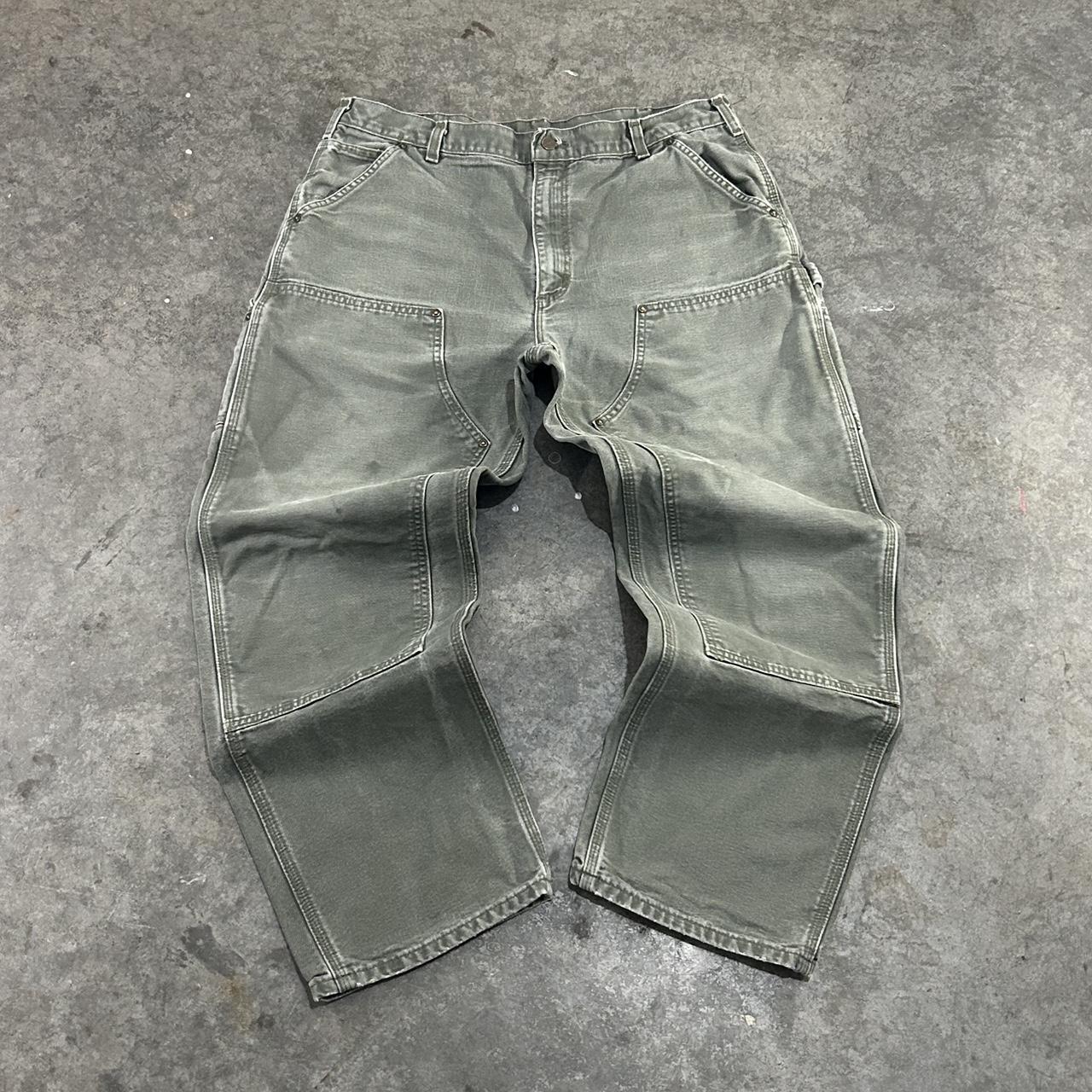 Double Knee Moss Green 6